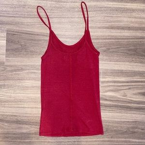 Abercrombie Red Tank